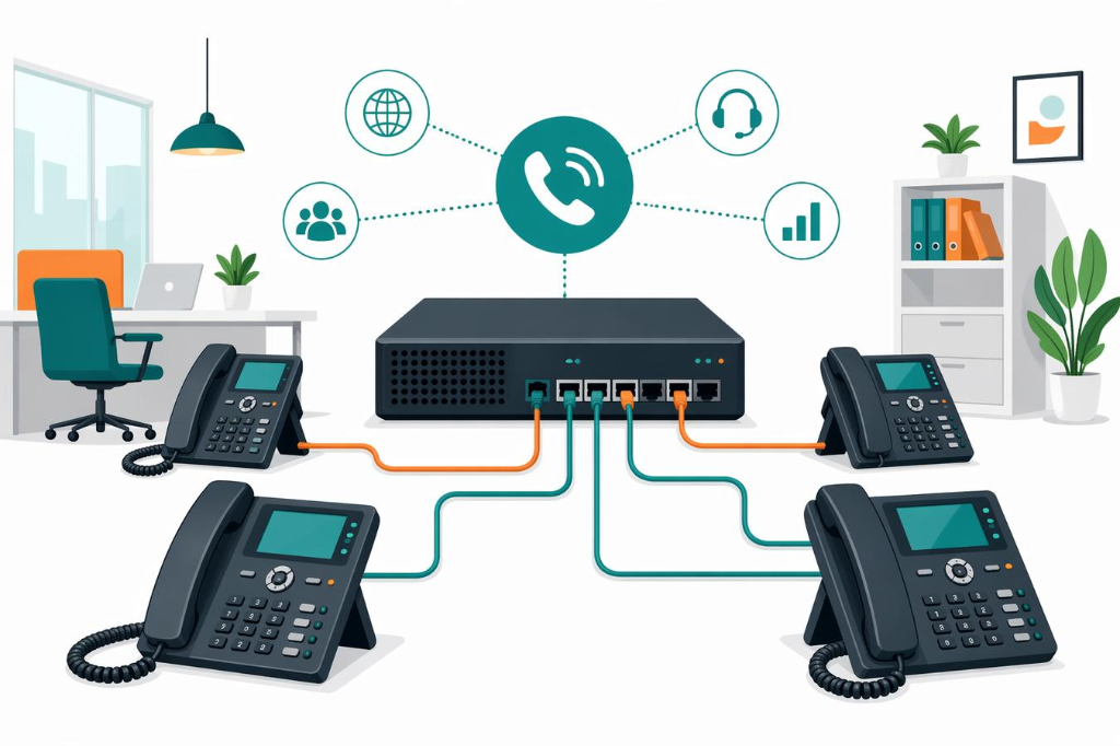 Telefonía IP y comunicaciones unificadas